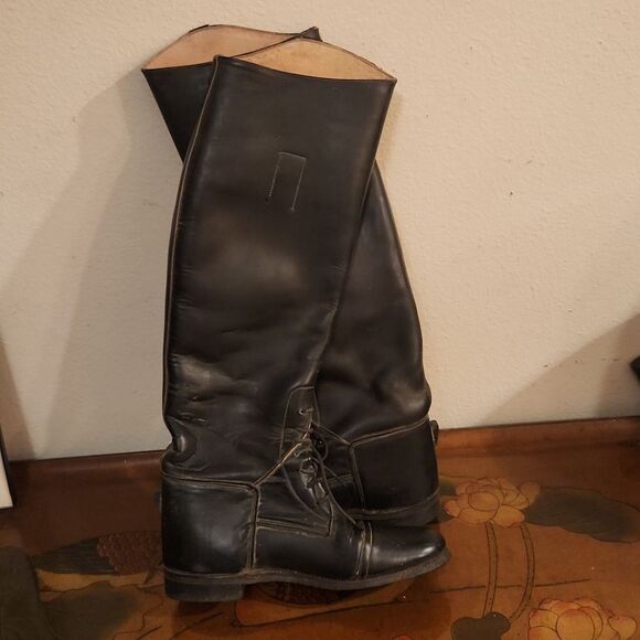 Imperial by Marlborough Equestrian Riding Boots Made in England UK 4.5 - Picture 3 of 13